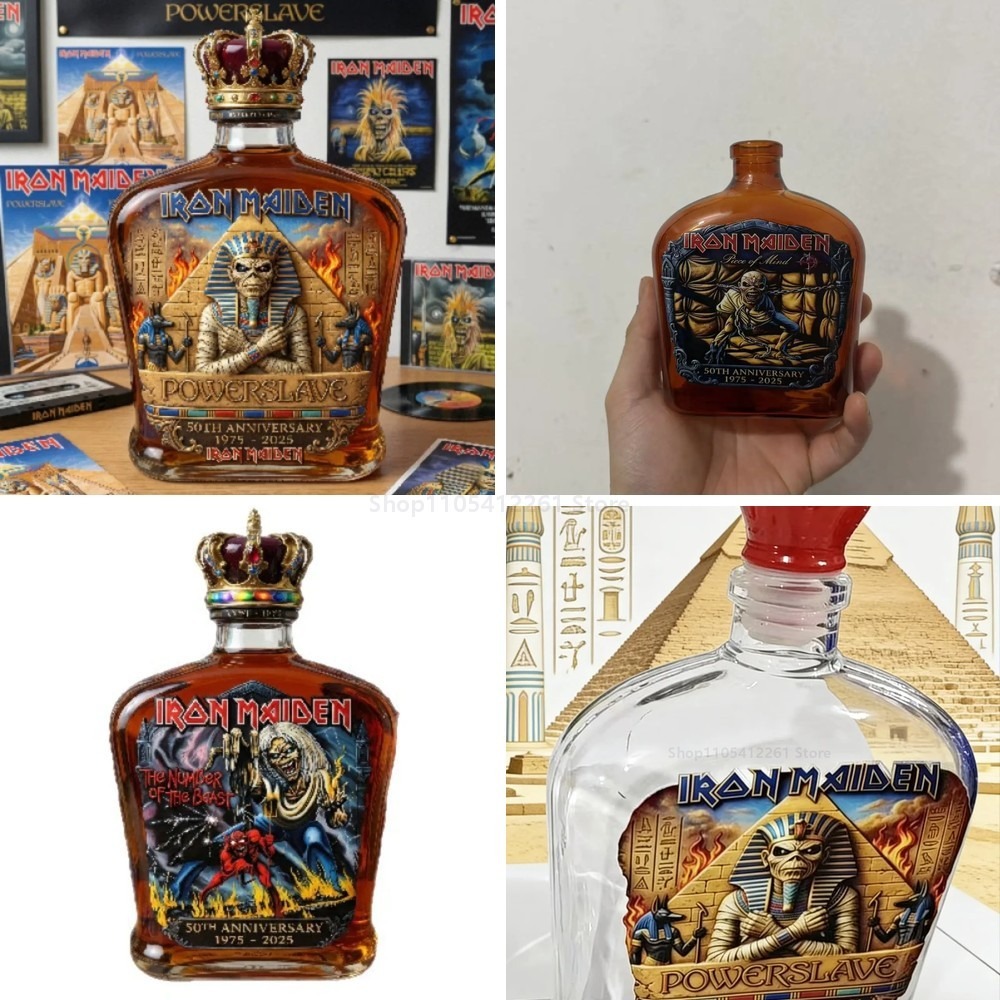 Vintage Collectible Liquor Bottles - Butelka na alkohol w kształcie rzeźby