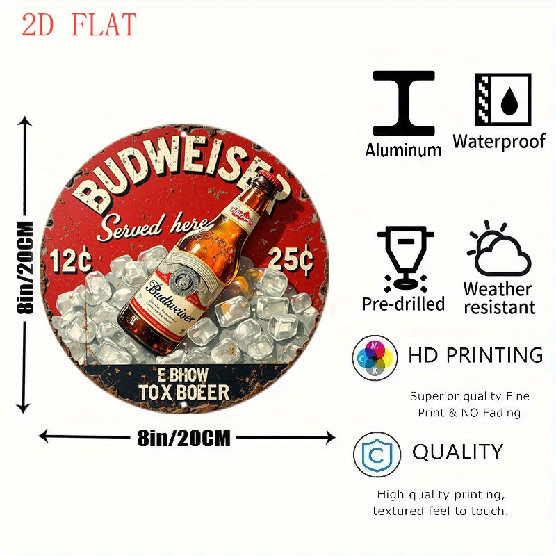 1 szt. Metalowy szyld ścienny  – Vintage Collectible Plates recenzja i cena