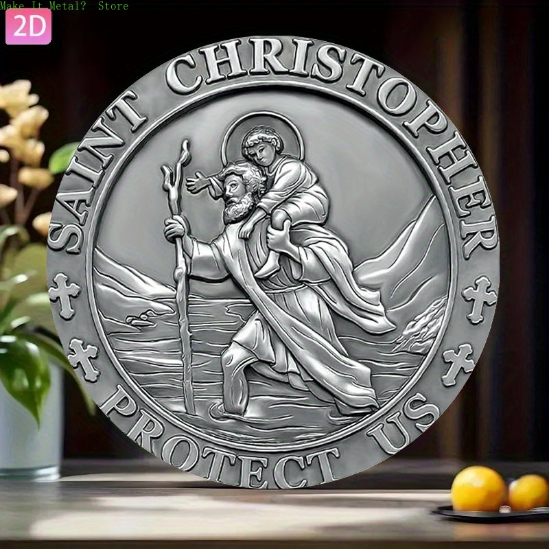 Vintage Okrągły Metalowy Znak  – Vintage Collectible Plates recenzja i cena
