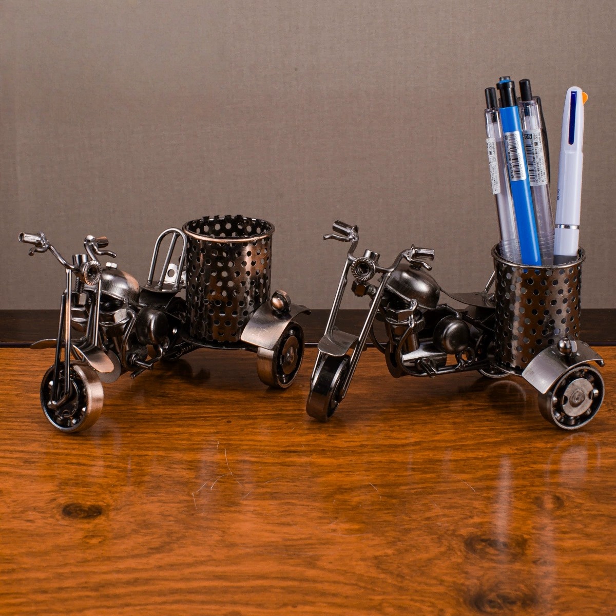 Model motocykla vintage, metal – Vintage Collectible Pens recenzja i cena