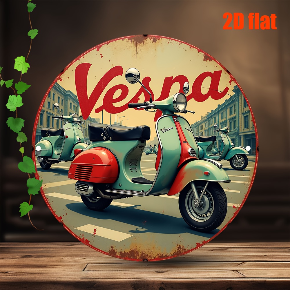 Metalowa tabliczka ścienna 2D  – Vintage Collectible Plates recenzja i cena